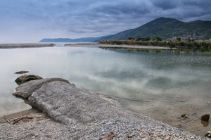 acqua, nuvole, lago, mare, montagna, cielo, riflesso, montagne, monte, alberi