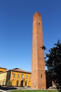 torre, cielo, albero, finestre, casa, prato, azzurro, palazzo, piazza