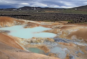 nuvole, acqua, montagna, lago, cielo, persone, colline, panorama, terra, paesaggio, laghi