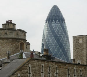 comignoli, grattacielo, torre, castello, antico, finestre, moderno, londra, torri