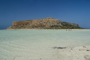 mare, isola, spiaggia, acqua, sabbia, bagnanti, azzurro, cielo