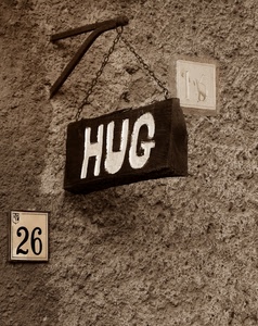 insegna, muro, numeri, catena, numero, scritta, seppia, legno, appeso