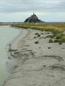 mare, spiaggia, sabbia, erba, isola, cielo, acqua, borgo, castello, panorama, paesaggio