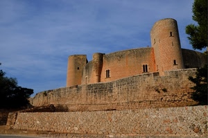 castello, mura, torre, cielo, finestre, fortezza, torri, pietra, muro, alberi