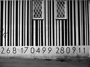 finestre, numeri, codice, bianconero, barre, grate, muro, linee, righe, nero, bianco, strada, due, zero, otto, nove, quattro, uno, sei, strisce